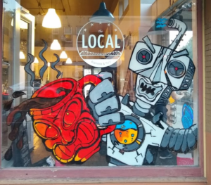 Alameda Window Painting